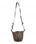 Supreme (シュプリーム) Leopard Neck Pouch ブラウン：8000円
