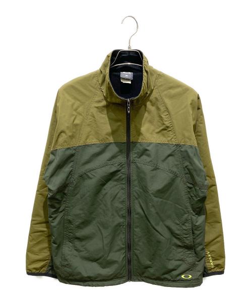 OAKLEY（オークリー）OAKLEY (オークリー) ナイロンジップジャケット グリーン サイズ:Mの古着・服飾アイテム
