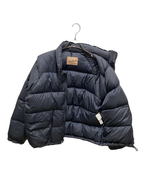 WOOLRICH（ウールリッチ）WOOLRICH (ウールリッチ) グースダウンジップアップジャケット ブラック サイズ:Mの古着・服飾アイテム