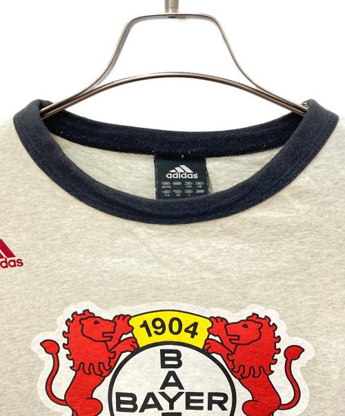 adidas（アディダス）adidas (アディダス) 半袖カットソー グレー サイズ:Lの古着・服飾アイテム