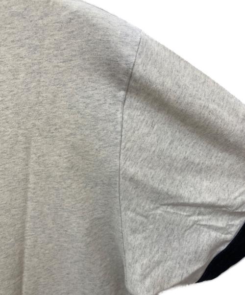 adidas（アディダス）adidas (アディダス) 半袖カットソー グレー サイズ:Lの古着・服飾アイテム
