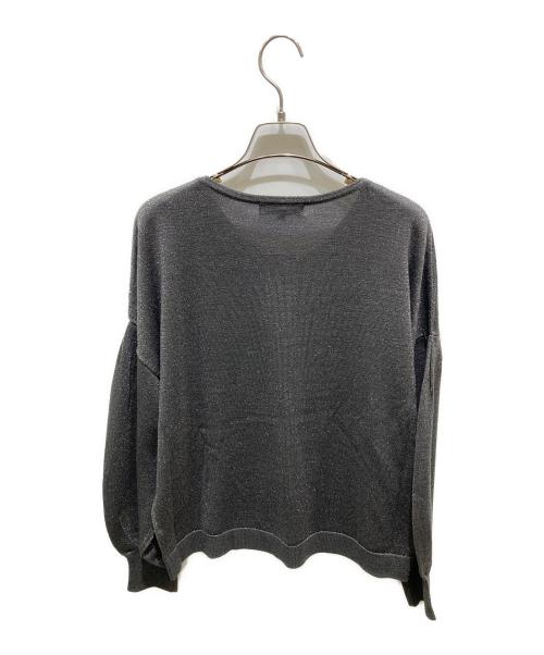 UNTITLED（アンタイトル）UNTITLED (アンタイトル) ラメニット グレー サイズ:44 未使用品の古着・服飾アイテム