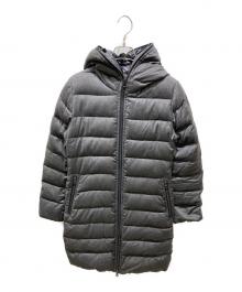 DUVETICA（デュベティカ）の古着「ウールカシミヤダウンコート」｜グレー