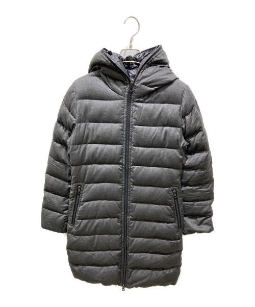 DUVETICA（デュベティカ）DUVETICA (デュベティカ) ウールカシミヤダウンコート グレー サイズ:38の古着・服飾アイテム