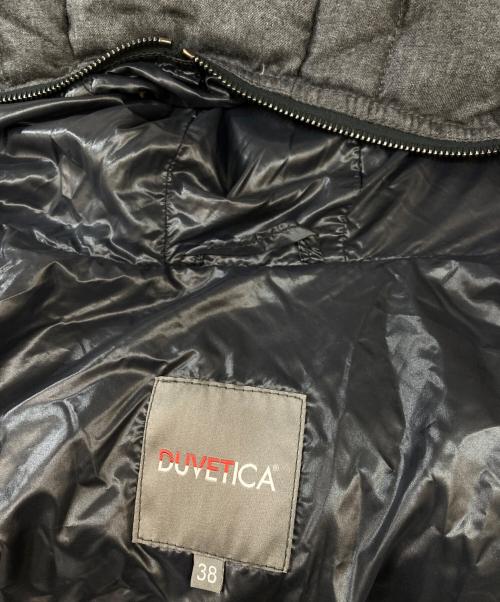 DUVETICA（デュベティカ）DUVETICA (デュベティカ) ウールカシミヤダウンコート グレー サイズ:38の古着・服飾アイテム