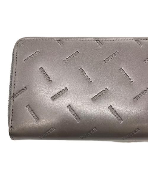 PORTER（ポーター）PORTER (ポーター) 長財布 グレーの古着・服飾アイテム