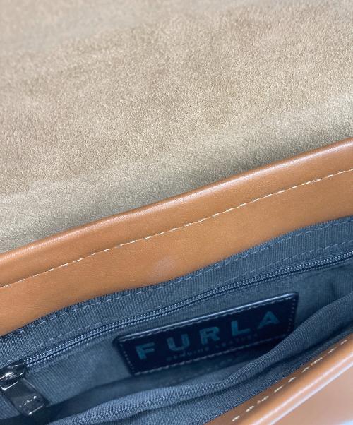 FURLA（フルラ）FURLA (フルラ) シャーロットSショルダーバッグ ブラウンの古着・服飾アイテム