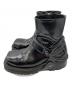 DIESEL (ディーゼル) D-Texan-Harness boots in polished leather ブラック サイズ:41：25000円