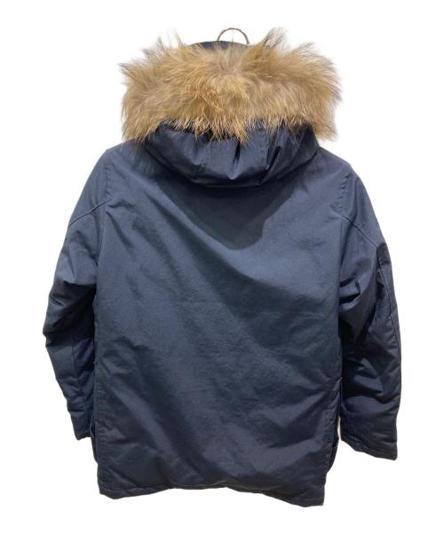 DANTON（ダントン）DANTON (ダントン) タッサーダウンジャケット ネイビー サイズ:38の古着・服飾アイテム