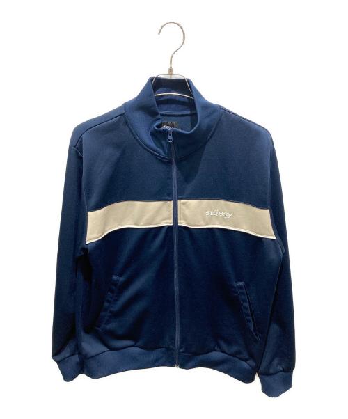 stussy（ステューシー）stussy (ステューシー) トラックジャケット ネイビー サイズ:Ｌの古着・服飾アイテム