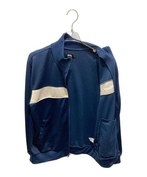 stussy（ステューシー）stussy (ステューシー) トラックジャケット ネイビー サイズ:Ｌの古着・服飾アイテム