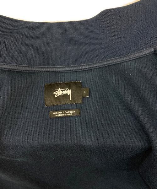 stussy（ステューシー）stussy (ステューシー) トラックジャケット ネイビー サイズ:Ｌの古着・服飾アイテム