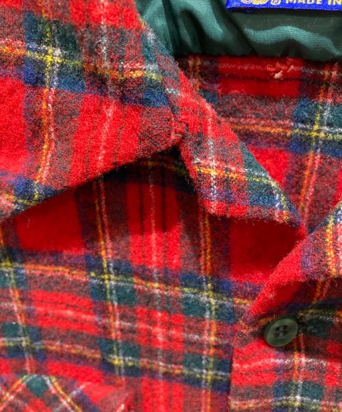 PENDLETON（ペンドルトン）PENDLETON (ペンドルトン) チェックウールシャツ レッド サイズ:Ｌの古着・服飾アイテム