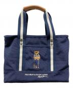 POLO RALPH LAURENポロ・ラルフローレン）の古着「カートバッグ POLO Mカートポーチ」｜ネイビー