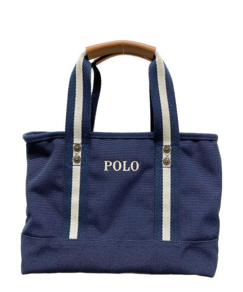 POLO RALPH LAUREN（ポロ・ラルフローレン）POLO RALPH LAUREN (ポロ・ラルフローレン) カートバッグ POLO Mカートポーチ ネイビーの古着・服飾アイテム
