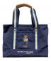 POLO RALPH LAUREN（ポロ・ラルフローレン）の古着「カートバッグ POLO Mカートポーチ」｜ネイビー