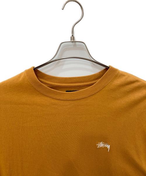 stussy（ステューシー）stussy (ステューシー) 半袖Tシャツ オレンジ サイズ:Ｌの古着・服飾アイテム