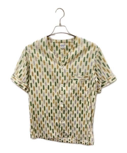 PENNEYS（ペニーズ）penneys (ペニーズ) 総柄シャツ ベージュ サイズ:Sの古着・服飾アイテム