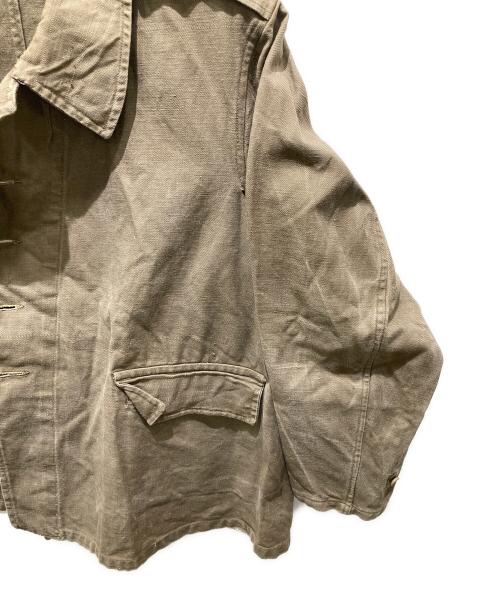 USED（ユーズド）USED (ユーズド) Ｍ-38 Bourgeron Jacket　M-38 ブージュロンジャケット ブラウン サイズ:記載無しの為実寸参照の古着・服飾アイテム