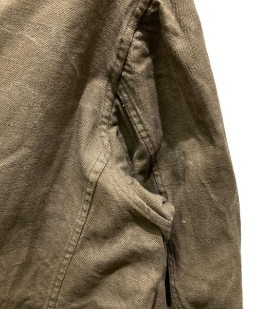 USED（ユーズド）USED (ユーズド) Ｍ-38 Bourgeron Jacket　M-38 ブージュロンジャケット ブラウン サイズ:記載無しの為実寸参照の古着・服飾アイテム