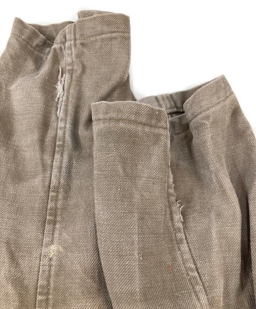 USED（ユーズド）USED (ユーズド) Ｍ-38 Bourgeron Jacket　M-38 ブージュロンジャケット ブラウン サイズ:記載無しの為実寸参照の古着・服飾アイテム