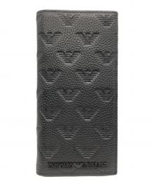 EMPORIO ARMANI（エンポリオ アルマーニ）の古着「長財布」｜ブラック