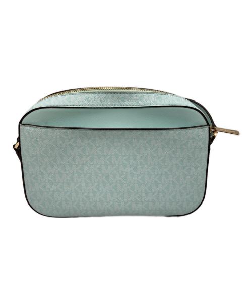 MICHAEL KORS（マイケル・コース）MICHAEL KORS (マイケル・コース) クロスボディ ショルダーバッグ ブルーの古着・服飾アイテム