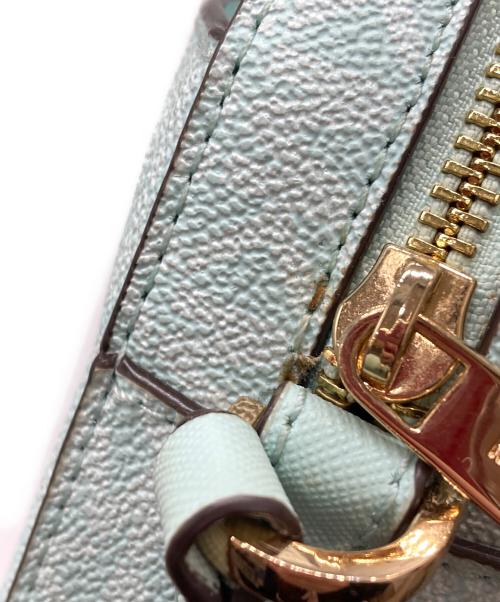 MICHAEL KORS（マイケル・コース）MICHAEL KORS (マイケル・コース) クロスボディ ショルダーバッグ ブルーの古着・服飾アイテム