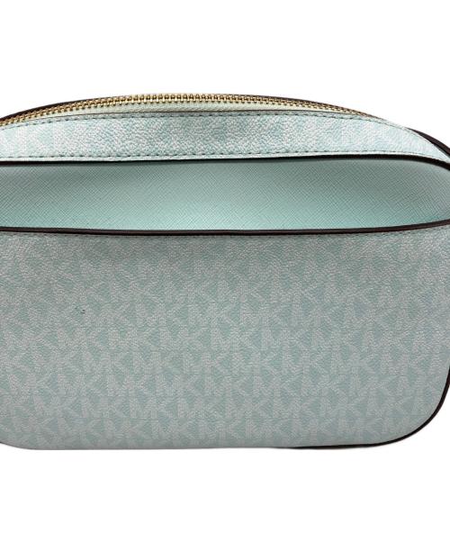 MICHAEL KORS（マイケル・コース）MICHAEL KORS (マイケル・コース) クロスボディ ショルダーバッグ ブルーの古着・服飾アイテム