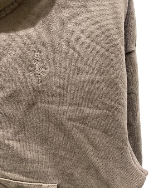 JORDAN（ジョーダン）JORDAN (ジョーダン) Travis Scott (トラヴィススコット) FULLZIP HOODIE PALOMINO ブラウン サイズ:Mの古着・服飾アイテム