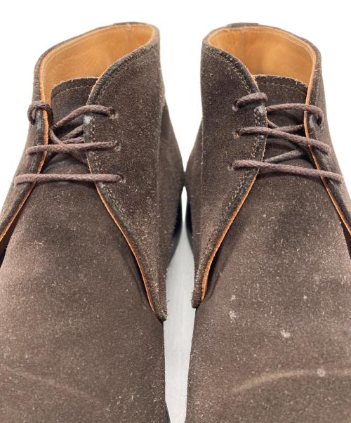 SCOTCH GRAIN（スコッチグレイン）SCOTCH GRAIN (スコッチグレイン) チャッカーブーツ ブラウン サイズ:25.5の古着・服飾アイテム