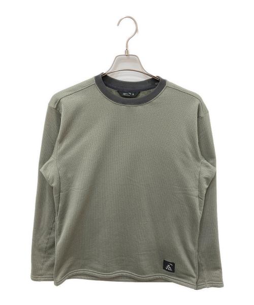 STATIC（スタティック）STATIC (スタティック) ADRIFT CREW グリーン サイズ:Sの古着・服飾アイテム
