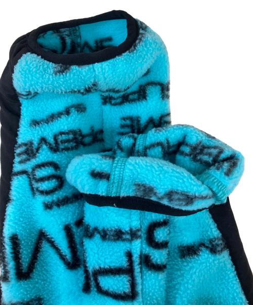 THE NORTH FACE（ザ ノース フェイス）THE NORTH FACE (ザ ノース フェイス) SUPREME (シュプリーム) Steep Tech Fleece Jacket ブラック×ブルー サイズ:Lの古着・服飾アイテム