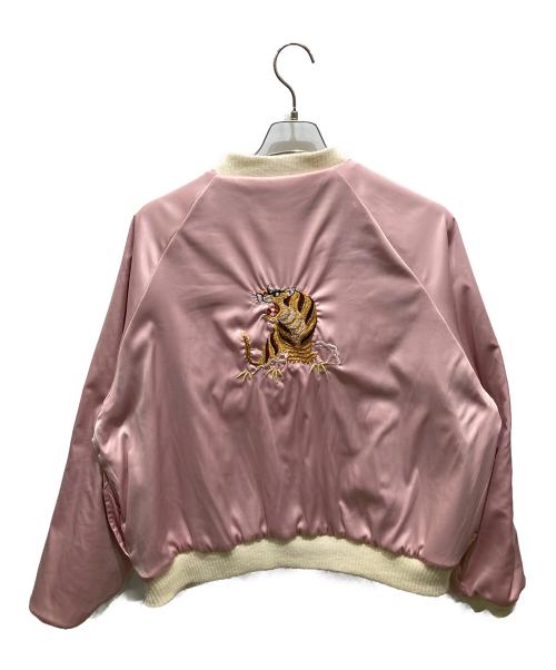 THRIFTY LOOK（スリフティールック）THRIFTY LOOK (スリフティールック) SKULL SOUVENIR BLOUSON ブラック サイズ:Ｌの古着・服飾アイテム