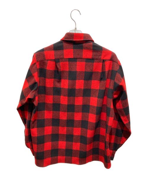 PENDLETON（ペンドルトン）PENDLETON (ペンドルトン) ウールチェックシャツ レッド サイズ:Ｌの古着・服飾アイテム