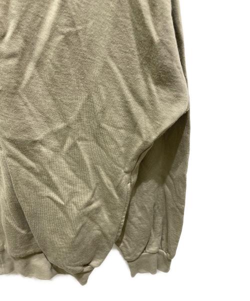 AURALEE（オーラリー）AURALEE (オーラリー) SUPER HIGH GAUGE SWEAT ZIP CARDIGAN グリーン サイズ:5の古着・服飾アイテム