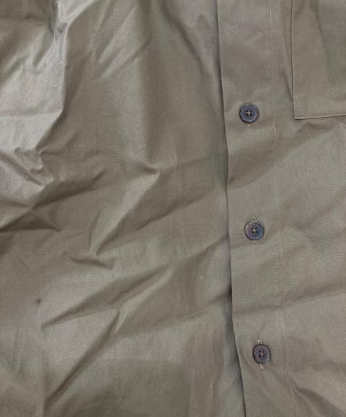 AURALEE（オーラリー）AURALEE (オーラリー) WASHED FINX TWILL BIG SHIRT ブラウン サイズ:5の古着・服飾アイテム
