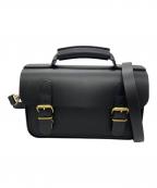 Herzヘルツ）の古着「二本ベルトの2wayミニバッグ」｜ブラック