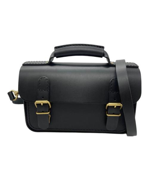 Herz（ヘルツ）Herz (ヘルツ) 二本ベルトの2wayミニバッグ ブラックの古着・服飾アイテム