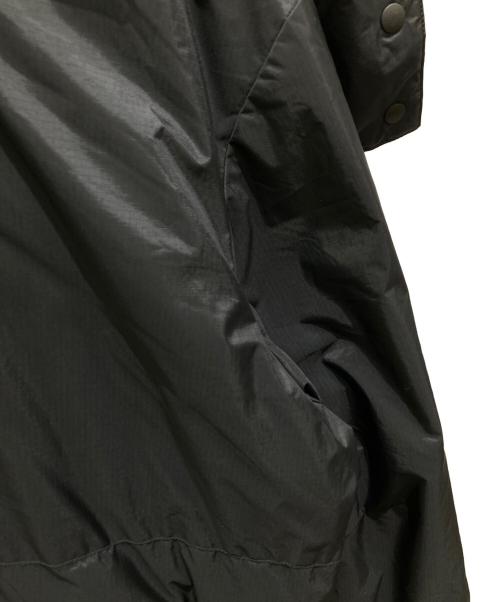 NANGA（ナンガ）NANGA (ナンガ) オーロラテックス ダウンハーフコート ブラック サイズ:Ｌの古着・服飾アイテム