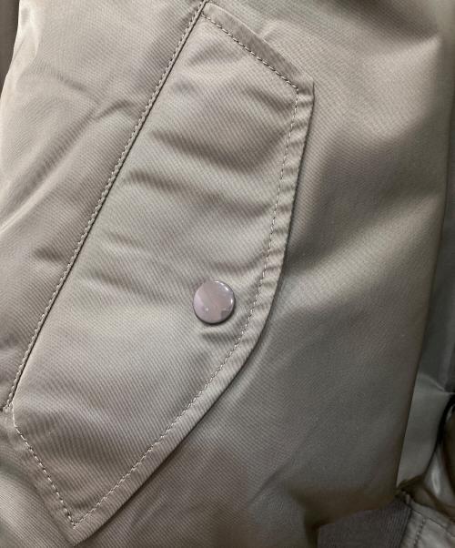 ALPHA（アルファ）ALPHA (アルファ) MOONLOID (ムーンロイド) 別注 DOWN MA-1 カーキ サイズ:XLの古着・服飾アイテム