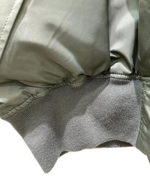 ALPHA（アルファ）ALPHA (アルファ) MOONLOID (ムーンロイド) 別注 DOWN MA-1 カーキ サイズ:XLの古着・服飾アイテム