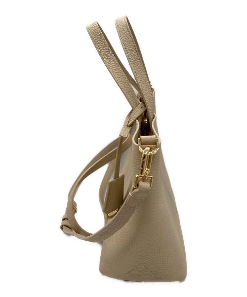 MAISON de SABRE（メゾン ド サブレ）maison de sabre (メゾン ド サブレ) 2WAYバッグ ベージュの古着・服飾アイテム
