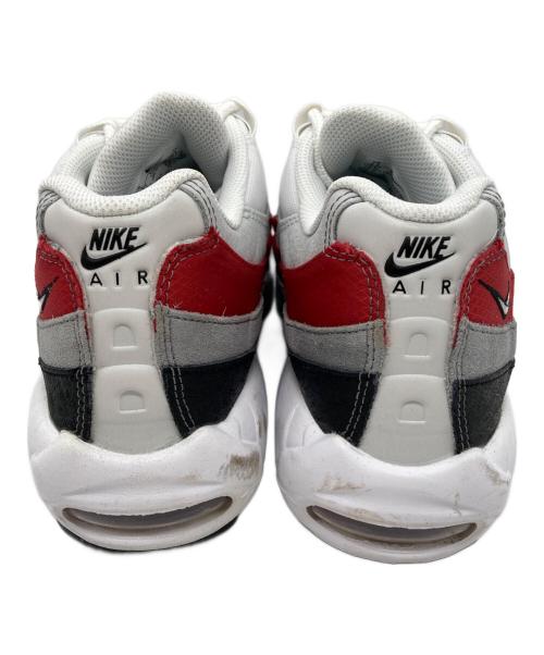 NIKE（ナイキ）NIKE (ナイキ) エアマックス95　AIR MAX95 ホワイト×レッド サイズ:27.5の古着・服飾アイテム