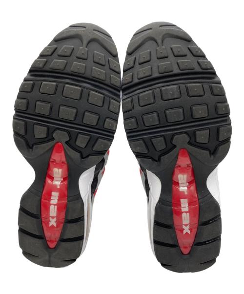 NIKE（ナイキ）NIKE (ナイキ) エアマックス95　AIR MAX95 ホワイト×レッド サイズ:27.5の古着・服飾アイテム