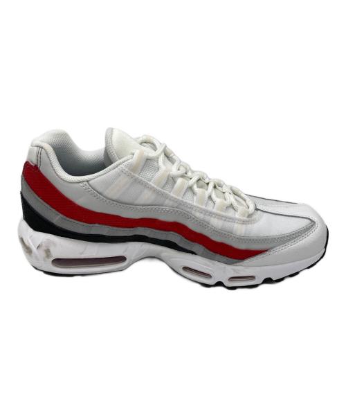 NIKE（ナイキ）NIKE (ナイキ) エアマックス95　AIR MAX95 ホワイト×レッド サイズ:27.5の古着・服飾アイテム
