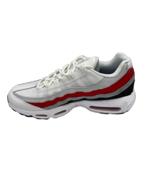 NIKE（ナイキ）NIKE (ナイキ) エアマックス95　AIR MAX95 ホワイト×レッド サイズ:27.5の古着・服飾アイテム