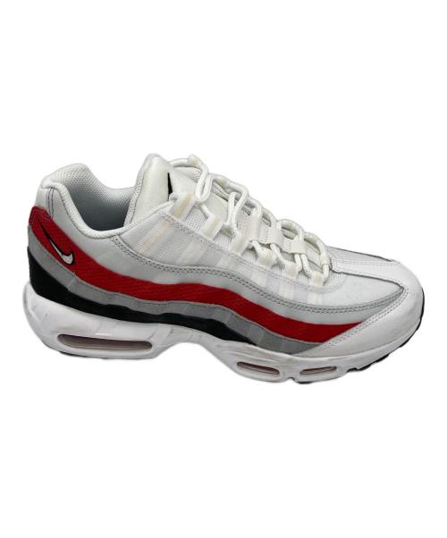 NIKE（ナイキ）NIKE (ナイキ) エアマックス95　AIR MAX95 ホワイト×レッド サイズ:27.5の古着・服飾アイテム