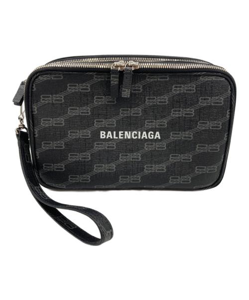 BALENCIAGA（バレンシアガ）BALENCIAGA (バレンシアガ) エブリデイ ポーチ ブラックの古着・服飾アイテム