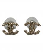 CHANELシャネル）の古着「ココマークピアス」｜シルバー